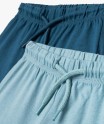 Short en maille à taille élastiquée bébé garçon (lot de 2)